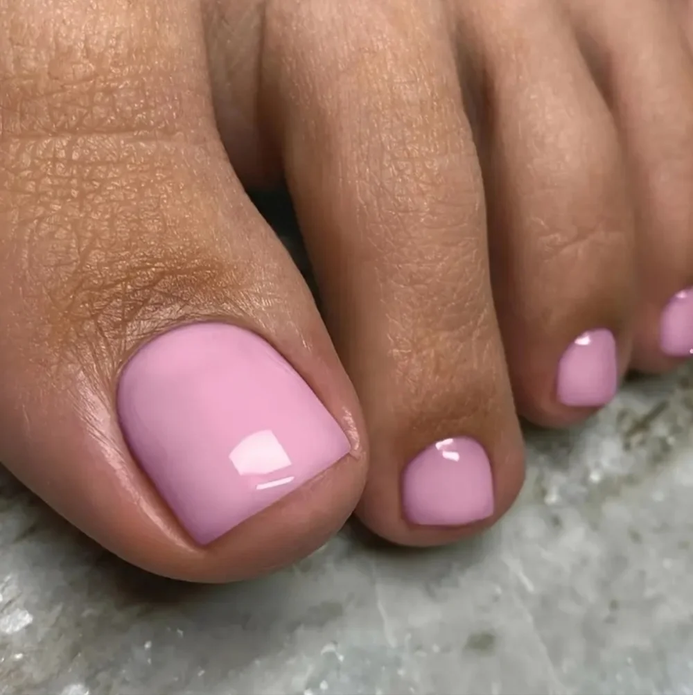 24 Pieces Fake Toe press on nails